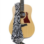 scarf guitar strap