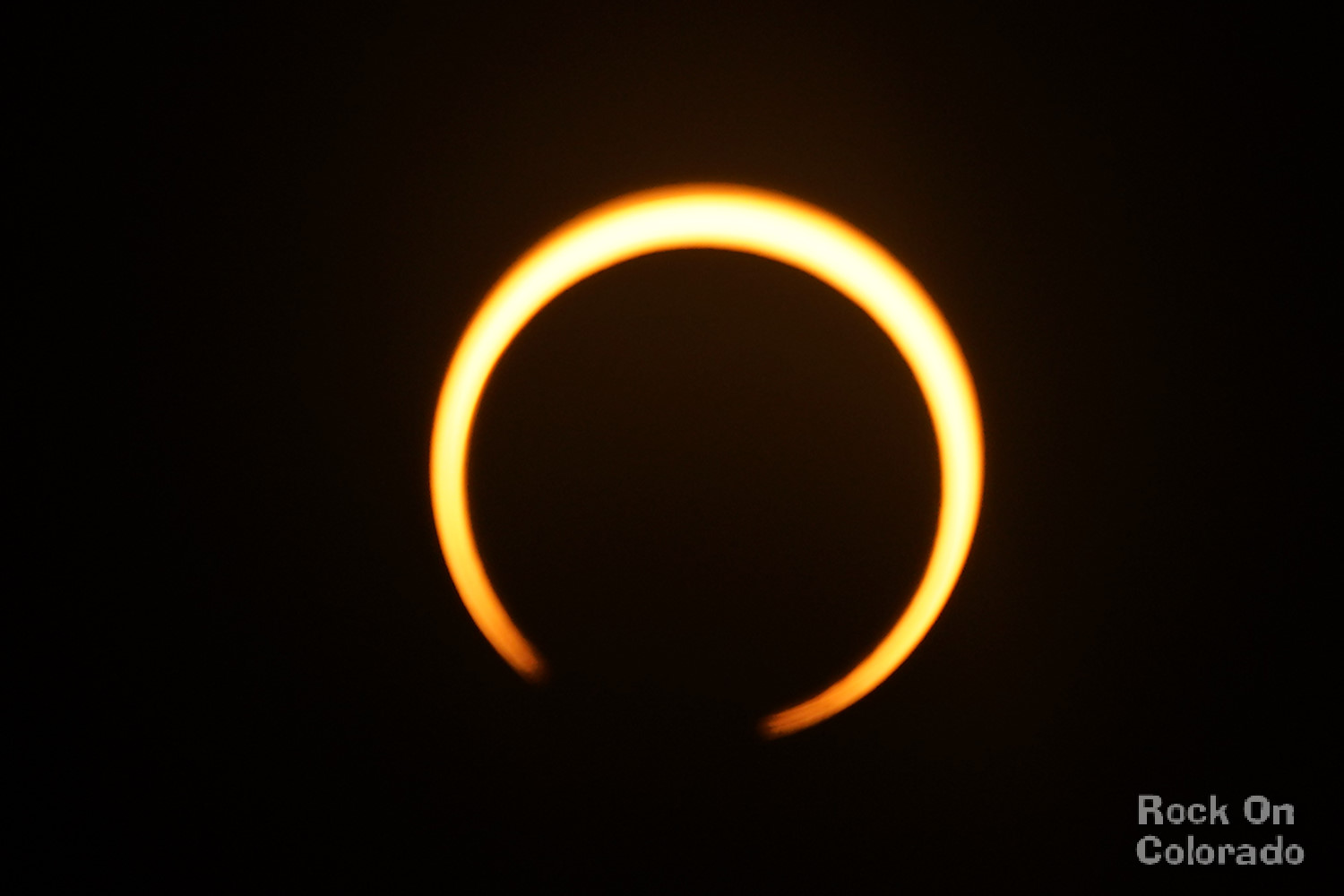 Annular Solar Eclipse at Albuquerque New Mexico