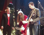 The Governor, Santa and Josh Skelton